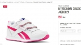 Super affaire : baskets reebok enfants à 12 euros port inclus