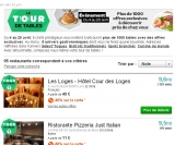 Des restaurants avec jusqu’à 50 pourcent de remise jusqu’au 20 avril