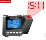 Réveil avec projection heure , temperature à 0€ chez Pearl (3.99€ fdp) – EXPIRE