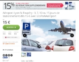 Rhone Alpes : parking à moitié prix à l&rsquo;aeroport Saint Exupery