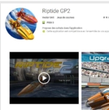 Gratuit : jeu RIPTIDE GP2 pour android ou ios