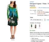 Bon prix Robe Desigual argaret à moins de 24 euros