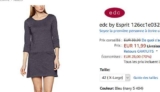 Mode : Robe Esprit manches longues à 12€