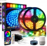 Ruban led 10 metres connecté pas cher à moins de 10€ !