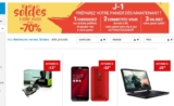 Rue du commerce : voir et préselectionner les produits soldés