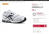 Bon plan baskets running hommes reebok pheehan run2 à 18.75  euros ( +4.9 de frais de port)