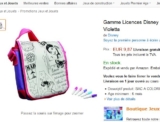 Sac à colorier Violetta pas cher à moins de 10 euros
