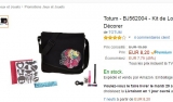 Jouets: sac à décorer monster high à 8 euros