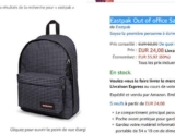 Super affaire : gros sac à dos Eastpack OutofOffice 27 litres à 24€