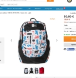 Sac à dos ripcurl à 15 euros
