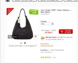 Sac à main en cuir à 19.9 euros port inclus et avec 4 euros de bons d’achats en prime