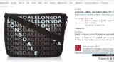 Sac bandoulière lonsdale pas cher à moins de 7 euros