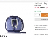 Sac à main (bandoulière ) Roxy à moins de 13 euros port inclus