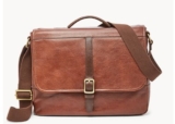 Pas cher à 65€ le sac besace FOSSIL EVAN en cuir ! au lieu de 219€ !
