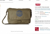 Sac besace levi&rsquo;s en solde à 20 euros