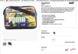 Sac reporter puma à 17.5€ pas cher