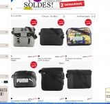 Sacs de sports, sac besaces , cartables pas chers dans les soldes de la halle