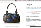 Sac porté epaule desigual à 30 euros