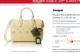 Bonne affaire SAC DESIGUAL BOLS BOWLING VANESA à 23€