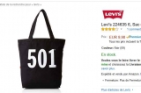 Sac de plage levi’s à moins de 9€