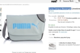 Sac messenger Puma à 15 euros