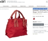 Petit sac shopping Samsonite à moins de 17 euros port inclu contre 35 sur le site officiel