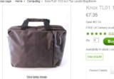 Sacoche pc portable 15 pouces à 7.35 euros port inclu