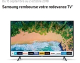 Bon plan tv: 139€ remboursés par Samsung : Tv 43 pouces à moins de 400€