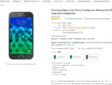 Bon plan smartphone :  samsung galaxy core prime qui revient à 90 euros (le 25/03)