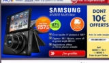 Appareil photo samsung MV800 à moins de 160 euros port inclu