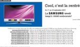 Samsung Week : jusqu&rsquo;à 1000€ de remboursés sur des tv : 399€ une smart tv 4K par exemple