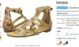 Sandales Kaporal Plitz pour femmes entre 12 et 15€ ( plus de 30€ ailleurs )