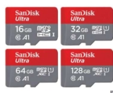 Bon plan carte mémoire Sandisk ULTRA 128Go pas chère à moins de 14 euros