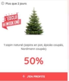 Bon plan Sapins : 50% sur la carte de fidélité Casino jusqu&rsquo;au 2/12