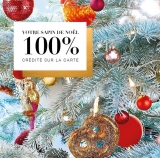 Sapin de Noel 100% remboursé chez Monoprix