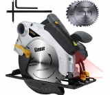 Pas chère à 30€ la Scie circulaire,1500W Ginour