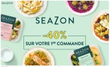 Seazon : 40% de réduction sur sa premiere commande de repas !