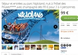 Bon plan séjour au parc d&rsquo;attraction Nigloland avec 50 pourcent de remise