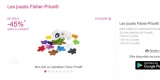 Bon plan jouet!  45% de remboursés sur des jouets Fisher Price , Megablok (shopmium)