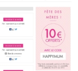 Showroomprive : Code de réduction de 10 euros pour 50 d&rsquo;achats les 30 et 31 mai