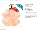Super affaire parfum : SI LOLITA 80ml à 23€ ( +2.5€ de fdp)