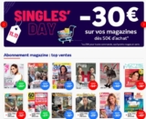 Single Day  France Abonnement : 30€ de réduction pour 50 d&rsquo;achats ! et 20€ sans mini —  des abonnements pas chers