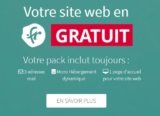 Bon plan site web gratuit :  hebergement + nom de domaine pendant 1 an ( Amen.fr ) – sans engagement