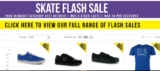 Mega affaire chaussures Vans, Airwalk , Dc Shoes avec une vente flash sur sportdirect