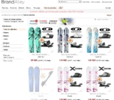 Equipement de skis en vente privee