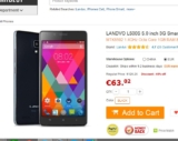 Smartphone 5 pouces 3g octacoeur à 63 euros