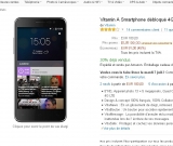 Bon plan smartphone : vitaminA à 99 euros ( 5 pouces, quad core 1.5 , 1go , 4G )