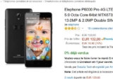 Bon plan smartphone Elefone P6000 pro octacoeur , 3go de ram à 102 € expédié de France …