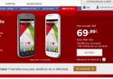 Smartphone 4.5 pouces, dual core 1.3 ghz à 69 euros avec un forfait sans engagement red 3g à 11.99 euros par mois (jusqu&rsquo;au 24/11)