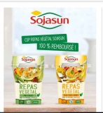 Gratuit: un repas végétarien Sojasun 100% remboursé